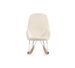 Mecedora infantil Joey de borreguito blanco