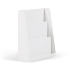 Librería Adiventina de MDF blanco 59,5 x 69,5 cm