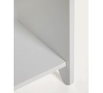 Meuble de rangement Nunila MDF blanc 78 cm