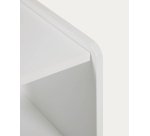 Meuble de rangement Nunila MDF blanc 78 cm