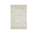Tapis Manilva en laine et coton marron 200 x 300 cm