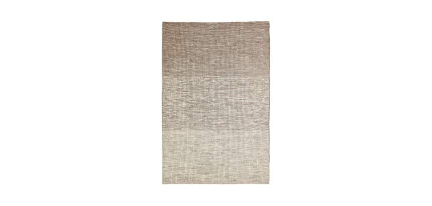 Tapis Malenka en laine marron 200 x 300 cm