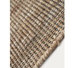Tapis Malenka en laine marron 200 x 300 cm