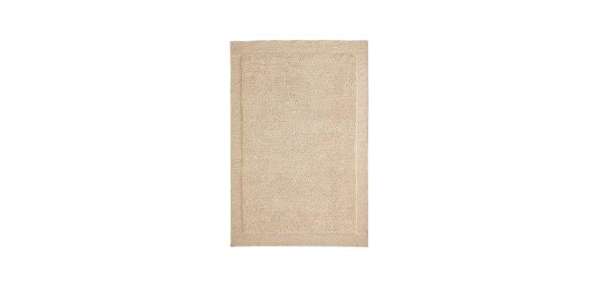 Tapis  Marely en laine beige 160 x 230 cm