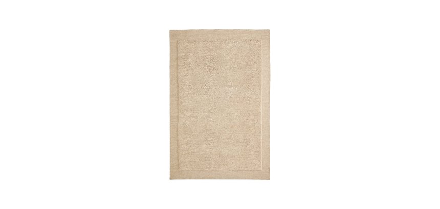Tapis  Marely en laine beige 160 x 230 cm
