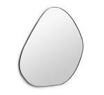Miroir Anera en métal noir 84 x 108,5 cm