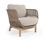 Fauteuil Catalina - corde - bois massif d'acacia