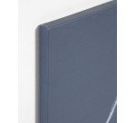 Zoeli blue and red abstract canvas 60 x 90 cm