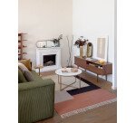 Espejo de pared Tiare metal dorado 31 x 61,5 cm