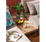 Planta artificial Anthurium con maceta de cemento 50 cm