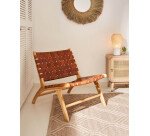 Fauteuil Calixta bruin