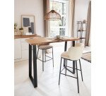 Abat-jour pour suspension Dyara 100% rotin Ø 41 cm