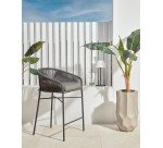 Tabouret Yanet corde H.80 cm