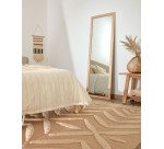 Miroir Yvaine 80,5 x 180,5 cm avec finition naturelle