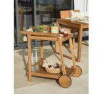 Desserte Felisa en bois massif d'acacia