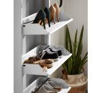 Meuble chaussures Ode 50 x 136 cm 4 portes