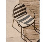 Chaise de jardin Joncols en aluminium vert