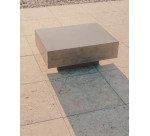 Table basse Rustella - ciment  L 80 x P 60 cm