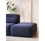 Pouf terminal Neom bleu 75 x 89 cm