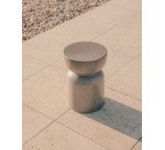 Table d'appoint ronde Garbet en ciment Ø 32 cm