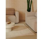 Tapis Empuries en polypropylène blanc 200 x 300 cm