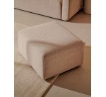 Repose-pieds Neom beige 75 x 64 cm