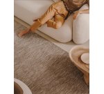 Tapis Malenka en laine marron 200 x 300 cm