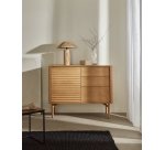 Lampe de table Samse en raphia