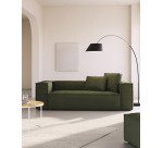Canapé Blok 3 places vert 240 cm