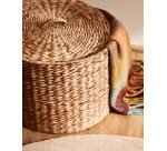 Panier à linge Yessira en fibres naturelles 45 cm