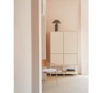 Lampe de table Samse en raphia