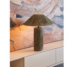 Lampe de table Samse en raphia