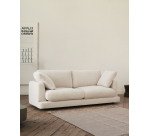 Canapé Gala 3 places beige 210 cm