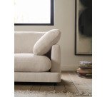 Canapé Gala 3 places beige 210 cm