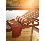 Chaise longue d'extérieur Sulamita en bois d'acacia