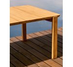 Table Icaro en bois de teck 280 x 112 cm FSC 100%