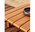 Table basse Turqueta en bois de teck 140 x 70 cm