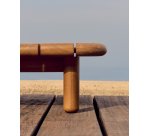 Table basse Turqueta en bois de teck 140 x 70 cm