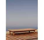 Table basse Turqueta en bois de teck 140 x 70 cm