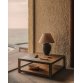 Lampe de table Mercadal en céramique avec finition noire