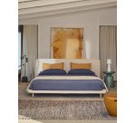 Arenys large outdoor metal table lamp in a white painted finish