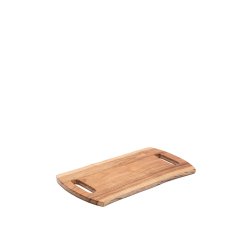 Kleine Servierplatte Zeun aus Akazienholz