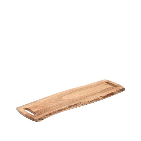 Grande planche de service Zeun en bois d’acacia FSC 100 %.