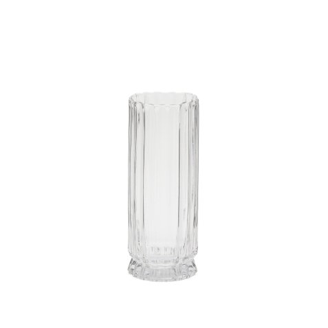 Vase Neblan en verre transparent 30 cm