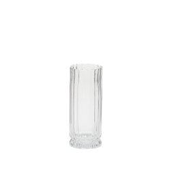 Neblan transparent glass vase, 25.5 cm