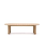 Table Xoriguer en bois d’eucalyptus 280 x 110 cm