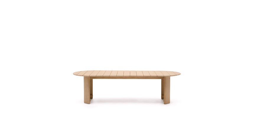 Table Xoriguer en bois d’eucalyptus 280 x 110 cm