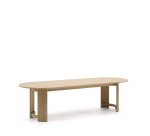 Table Xoriguer en bois d’eucalyptus 280 x 110 cm