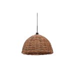 Abat-jour Jornets pour suspension en rotin, finition naturelle Ø 50 cm