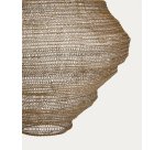 Plafonnier Sarraco en métal doré Ø 58 cm